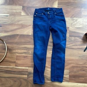 7 denim mid waist size 28